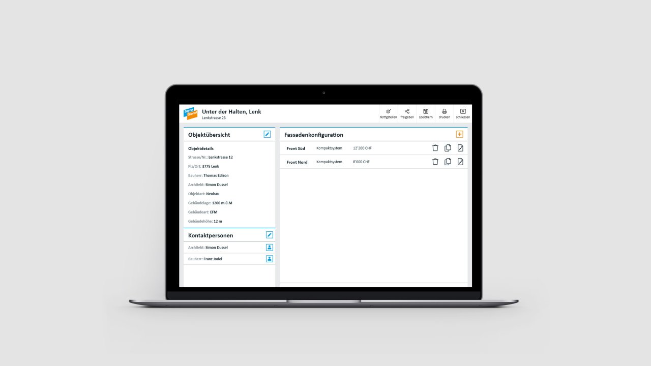 Vorschaubild Laptop mit einer Grafik eines Sim-Karten-Hauses